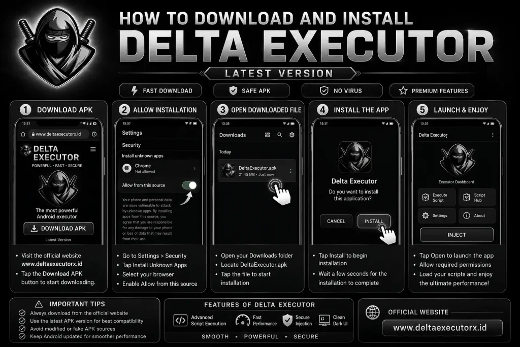 How to Download and Install The Delta Executor Latest Version